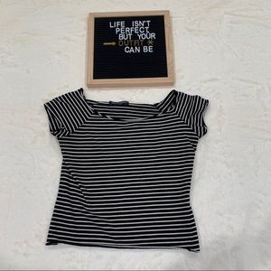 ☀️ CLEARANCE: Brandy Melville Striped Crop Top